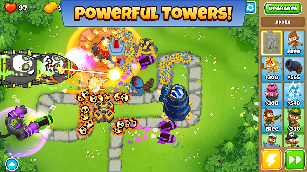 Captura de tela 3 do Bloons TD 6