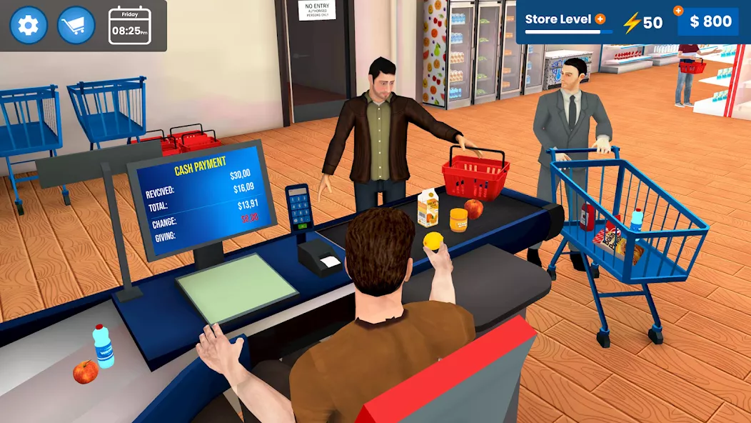 My Supermarket Store Sim 3D screenshot 3