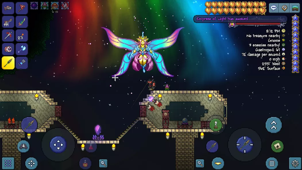 Captura de tela do gameplay de Terraria 4