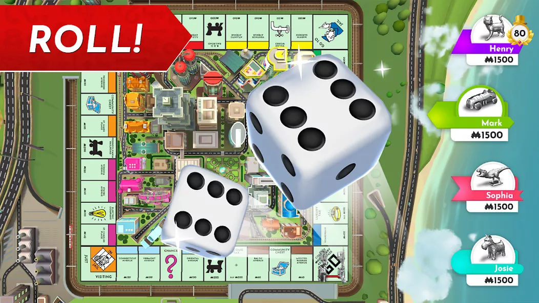 Monopoly in-game screenshot 2
