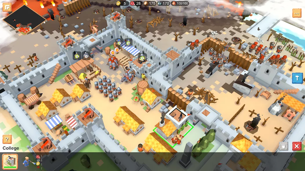 RTS Siege Up! – Medieval War screenshot 2