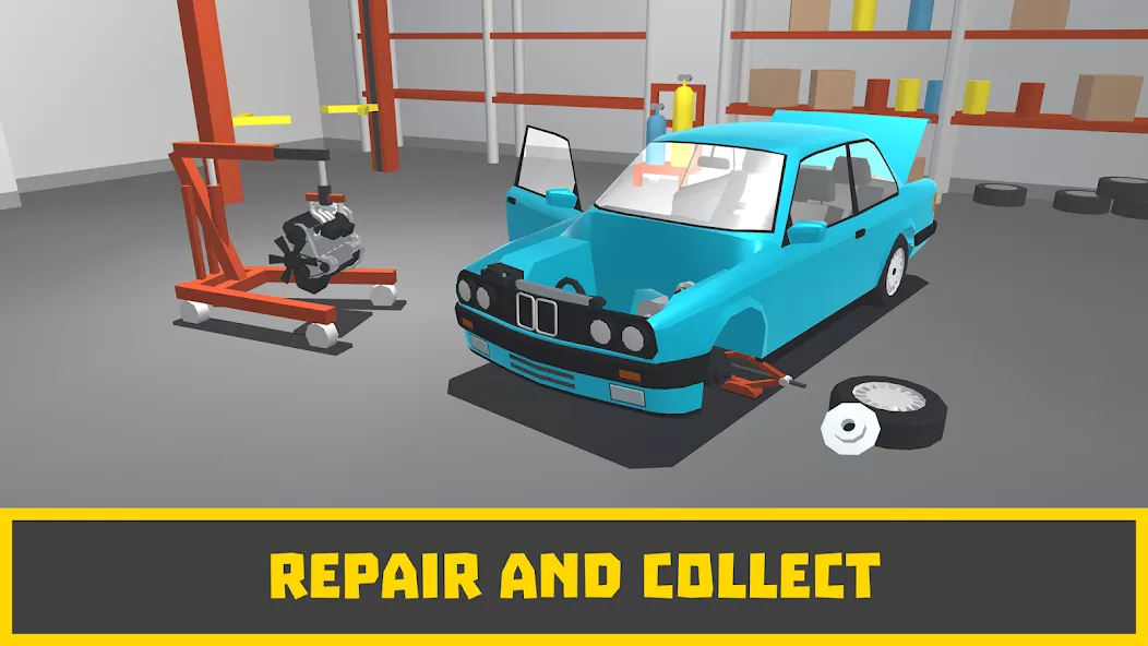 Retro Garage – Car Mechanic Simulator Screenshot 2