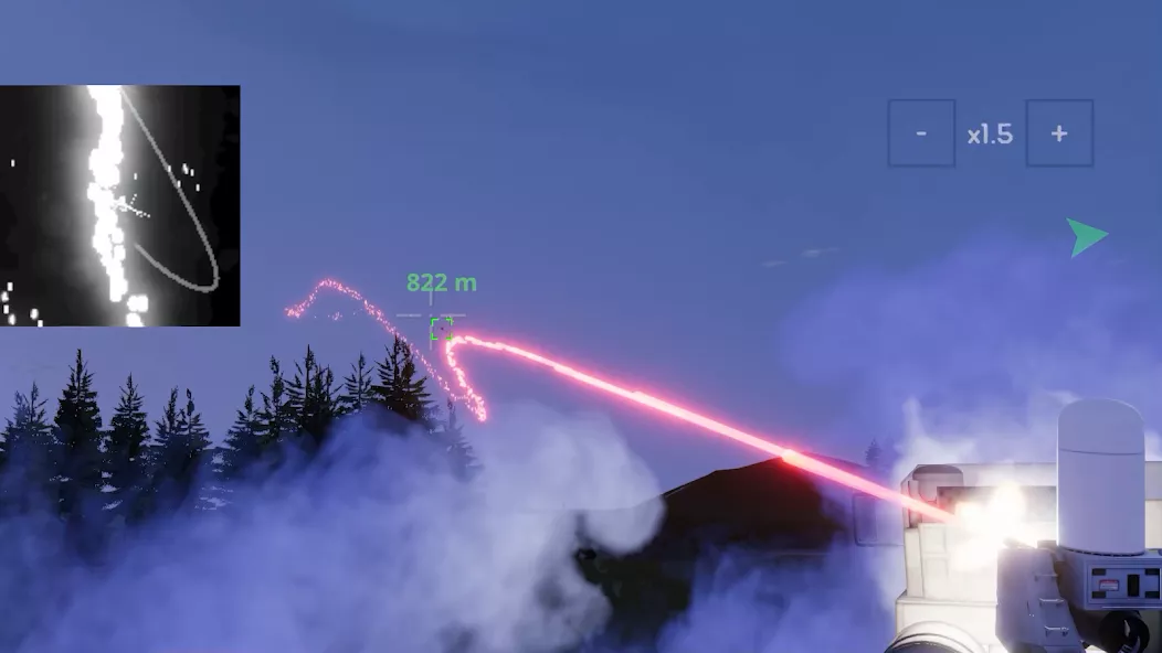 C-RAM CIWS simulator gameplay screenshot 2