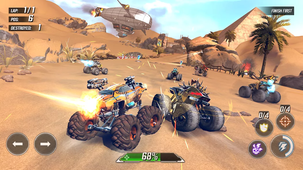RACE: Rocket Arena Car Extreme Screen Capture 1