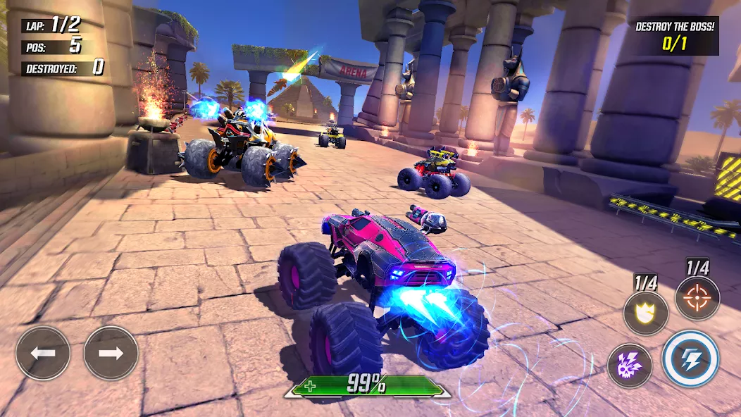 RACE: Rocket Arena Car Extreme Screen Capture 5
