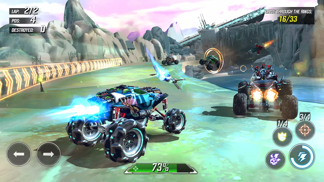 RACE: Rocket Arena Car Extreme Screen Capture 4